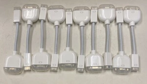 Lor Of 10 Genuine Apple Mini VGA to VGA video adapter 603-0607 - Picture 1 of 5