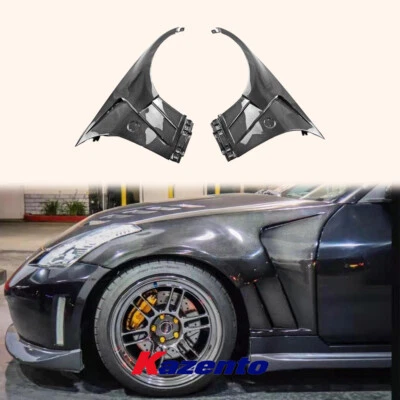 For Nissan Z33 350Z Epa1 Style Front Fender Carbon Fiber - Image 1 of 4