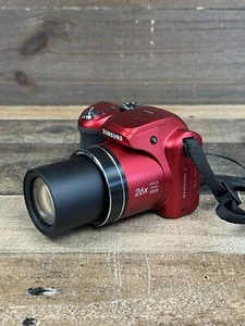Samsung WB100 Camera Red  (26x Optical Zoom, No Memory Card) - Picture 1 of 9