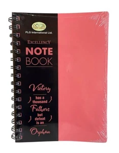 Small Diary A4 A5 Spiral Bound Hard Back Lined Exercise Notebook / Journal / Pad - Picture 1 of 17