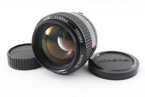 [Near Mint+] MINOLTA MC ROKKOR-PG 58mm F1.2 Prime MF Lens "CLEANED" JAPAN C384