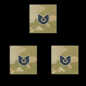 SPACE FORCE CHEVRON RICAMATO: SERGENTE TECNICO OCP CUCITO SU REGALO WOW - Foto 1 di 5