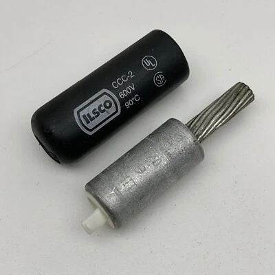 Ilsco CPM 4/0 Copper Compression Pigtail Adapter 600V 4/0AWG - Image 1 of 4