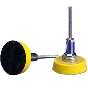 1'' 25mm Hook/Loop Backing Pads 1/8'' Shank for Sanding Polishing Discs - Picture 1 of 4