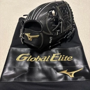 Mizuno Global Elite Baseball Glove 1AJGH25513 Size 9 Black Limited RHT tag w/Bag - Picture 1 of 7