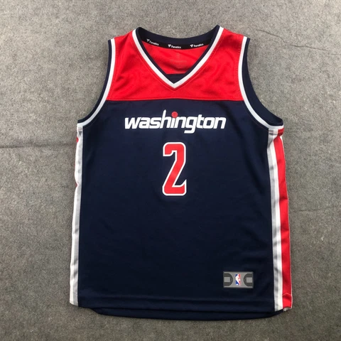 Washington Wizards Jersey Boys Large John Wall Red Spell out Graphic NBA Cover