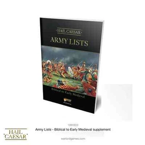 (WM) Hail Caesar Army Lists - Biblical To Early Medieval Supplement - Imagen 1 de 3