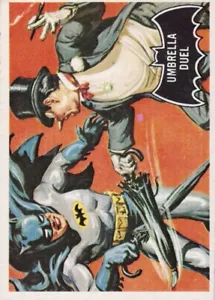 Batman Cards 23 Umbrella Duel 1966 - Imagen 1 de 2