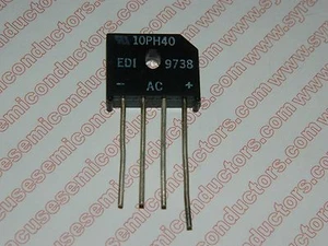 10PH40 / DIODE RECTIFIER BRIDGE SINGLE 400V 10A - Picture 1 of 2