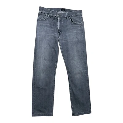 Citizens Of Humanity Jeans Mens 33x27 Gray Wash Bowery Straight Slim Denim - Image 1 of 4