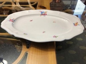 Rosenthal Continental Bahnhof Selb Germany Chippendale 13.5" Oval Platter - Picture 1 of 7