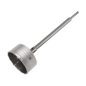 Fresa muro a tazza 125 mm asta prolunga 60 cm attacco trapano sds plus - Imagen 1 de 2