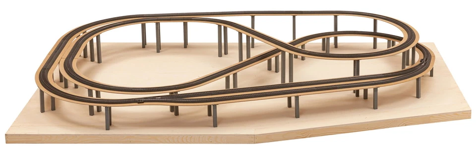 NOCH® easy TRACK® Trassenbausatz „Andreastal“ für Modellbahnanlagen 210 x 120 cm - Bild 1 von 4