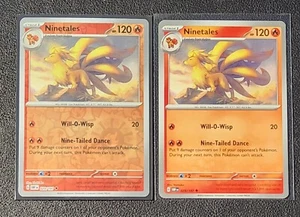 2x Ninetales 029/197 (1 reverse holo) Pokemon card Obsidian Flames uncommon NM - Picture 1 of 1