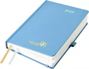 2025 Daily Planner One Page per Day Even Weekends A5 Size (5.5" X 8.5") - 2025 D - Picture 1 of 12