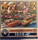 Train Edition "Shopping Spree" 1000 Pc Jigsaw Puzzle~ 26.75" X 19.75"~Euc