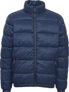 Chaqueta de hombre XXL Blend Outerwear azul con capucha chaqueta de invierno forrada de nailon nueva - Imagen 1 de 5