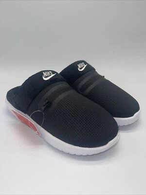 Zapatillas sin cordones para mujer Nike Burrow NA polar negras blancas talla 7 DJ3131-001 Foto 1 de 4