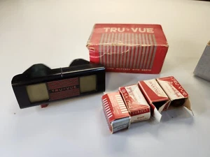 Tru-Vue 3-Dimension Viewer with Box/ Manuel And Film Cards 1950s Vintage - Picture 1 of 5