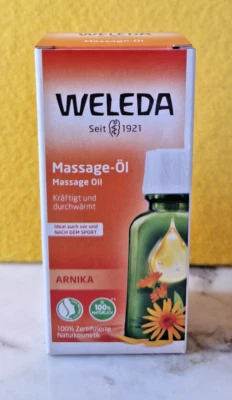 Weleda: Massage-Oel Arnika Ideal vor oder nach dem Sport 50ml OVP - Bild 1 von 4