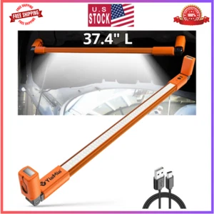Aluminum Panel 37.4inch Long Rechargeable Underhood Work Light, 6400mAh LED W... - Picture 1 of 8