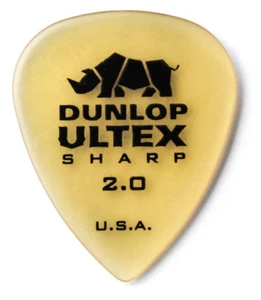 JIM DUNLOP 433 Ultex Sharp Plektrum 2,00mm - Bild 1 von 1