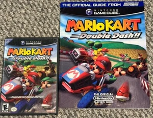 Mario Kart: Double Dash (Nintendo GameCube, 2003) With Case Manual Power guide - Picture 1 of 4