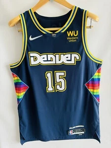 AUTHENTIC - NEW - Nikola Jokic Denver Nuggets - Nike City Edition Jersey 48 L - Picture 1 of 14