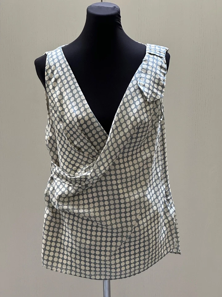 HOSS INTROPIA Seidentop -super edles Basic-/Kombiteil in tollen Farben/Muster!!! - Bild 1 von 4