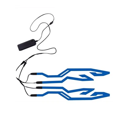 Motorcycle Helmet Light Strip LED with 3 Modes Night Riding Signal Light Sticker - Image 1 of 4