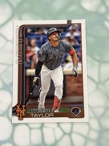 2025 Topps Series 1 Tyrone Taylor #225 New York Mets (O) - Picture 1 of 2
