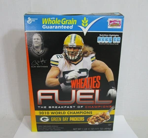 Clay Matthews Wheaties Box Green Bay Packers 2010 World Champions LEER - Bild 1 von 6