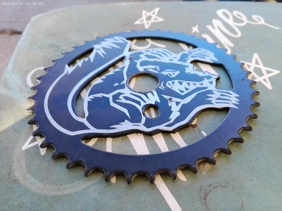 Винтажная Передняя звездочка Mongoose BMX MAURICE Алюминиевая ШТАМПОВАННАЯ VILLIAN RACE 43T MX - Изображение 1 из 4