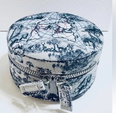 Authentic Christian Dior Around The World Jewelry Box VIP Gift GWP NIB 4"Lx2" - Image 1 of 4
