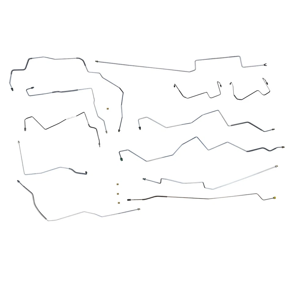 刹车线套件 完整 4 轮盘 ABS 2002-06 Expedition Navigator SS 14件 — 第 1/4 张图片