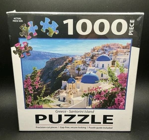 Puzzle-Design Group, “Greece-Santorini Island”, 1000-piece NEW - Picture 1 of 2