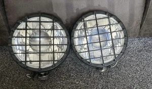 2 X 8.5 Inch Maxtel Spot Lights With Guards Pair Off Road 4x4green Lane - Picture 1 of 4