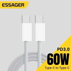 Kabel ładujący USB-C 60W kabel szybkiego ładowania do Apple / Android - Zdjęcie 1 z 6