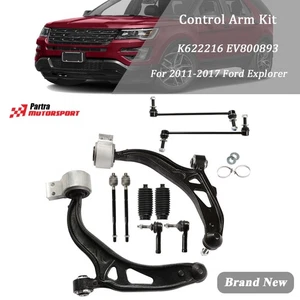 For Ford Explorer Sport Front Control Arms Tie Rod End Links Suspension Kit - Picture 1 of 9