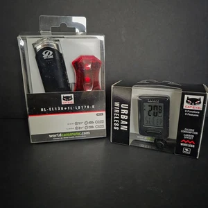 Cateye Urban Wireless Bicycle Speedometer Computer CC-VT220W In Box + BONUS LED - Picture 1 of 5