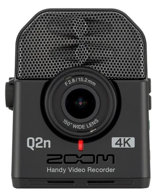 Zoom Q2N-4K Handy Video Recorder Kamera 150° Weitwinkel-Objektiv Stereomikrofon - Bild 1 von 4