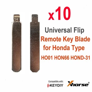 10x Universal Flip Remote Key Blade Fit for Honda Type HO01 HON66 HOND-31 - Picture 1 of 3