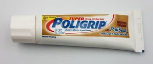 Crema adhesiva para dentaduras Super Poligrip 2003 cuidado adicional 2,2 oz - Imagen 1 de 3
