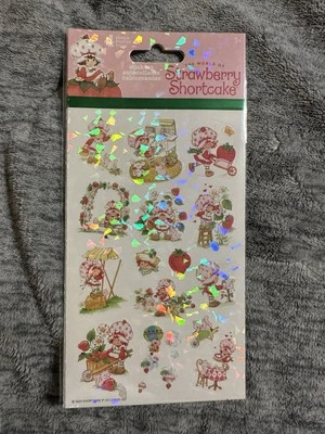 Pegatinas Strawberry Shortcake 4 hojas (1 prisma 3 mate) Sandylion - ¡NUEVO!! Foto 1 de 3