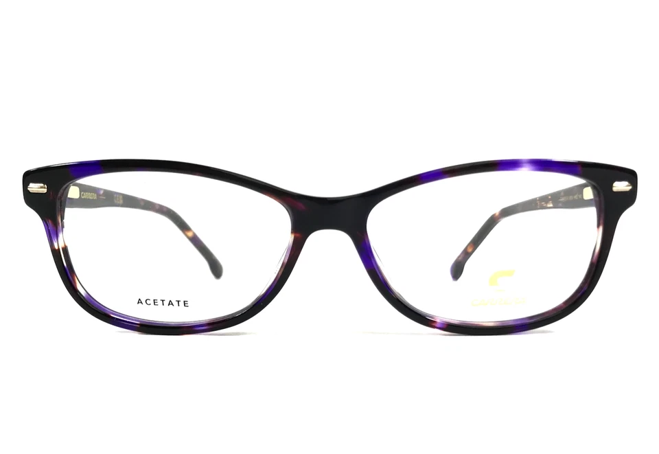 Carrera Eyeglasses Frames 3008 KHZ Purple Tortoise Cat Eye Full Rim 51-14-140 - Image 1 of 4