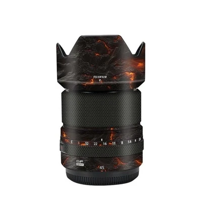 Para Fujifilm GF45mmF2.8 R WR Cámara Adhesivo Calcomanía Lente Calcomanía Recubrimiento Vinilo Envoltura Foto 1 de 4