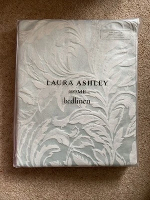 FUNDA NÓRDICA INDIVIDUAL LAURA ASHLEY FOWEY JACQUARD HUEVO DE PATO SOLO ENVÍO GRATUITO (SOLO REINO UNIDO) Foto 1 de 4