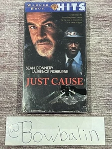 Just Cause ( VHS , 1995 ) Laurence Fishburne / Sean Connery - Vntg New & Sealed - Picture 1 of 6