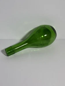 Vintage Italian Vino D’Italia Green Glass Decanter Wine Bottle Round Bottom - Picture 1 of 16