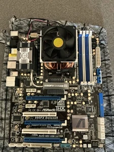 ASRock 890FX Deluxe 5 Socket AM3+ DDR3 Motherboard With Fx 8300 & Io Shield - Picture 1 of 9